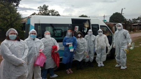 Alvear. Salud Publica de Corrientes amplio las investigaciones epidemiologicas del COVID-19 local  con 78 hisopados.