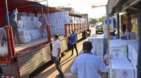 LIBRES: El Municipio recibió módulos alimentarios de Desarrollo Social de la Provincia.