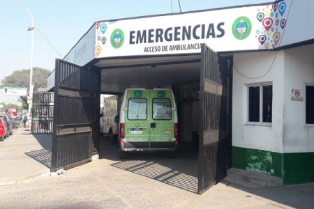 Baja movilidad en Capital: Se redujo el ingreso de pacientes en el Hospital Escuela.