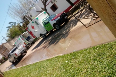 San Roque: Trasladaron a los abuelos del Hogar de Ancianos al Hospital de Campaña de Corrientes.