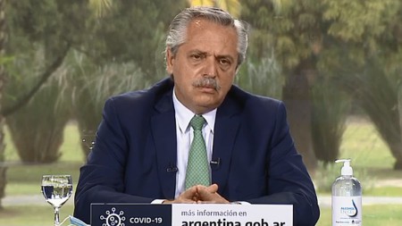PROGRAMA ACOMPAÑAR: El Presidente anunció un programa de asistencia económica para mujeres que sufren violencia de género.