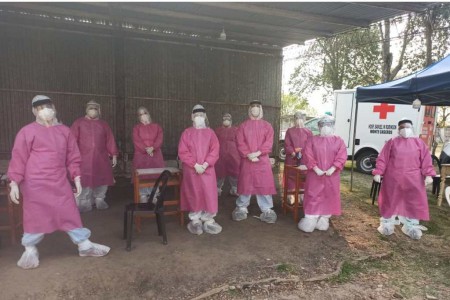 Coronavirus: Realizaron ayer 81 hisopados en Monte Caseros.