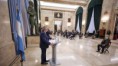 Presidente Alberto Fernández: "El coronavirus lejos está de ser derrotado" en el País.