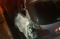 Corrientes: Dos automóviles se incendiaron en plena madrugada.